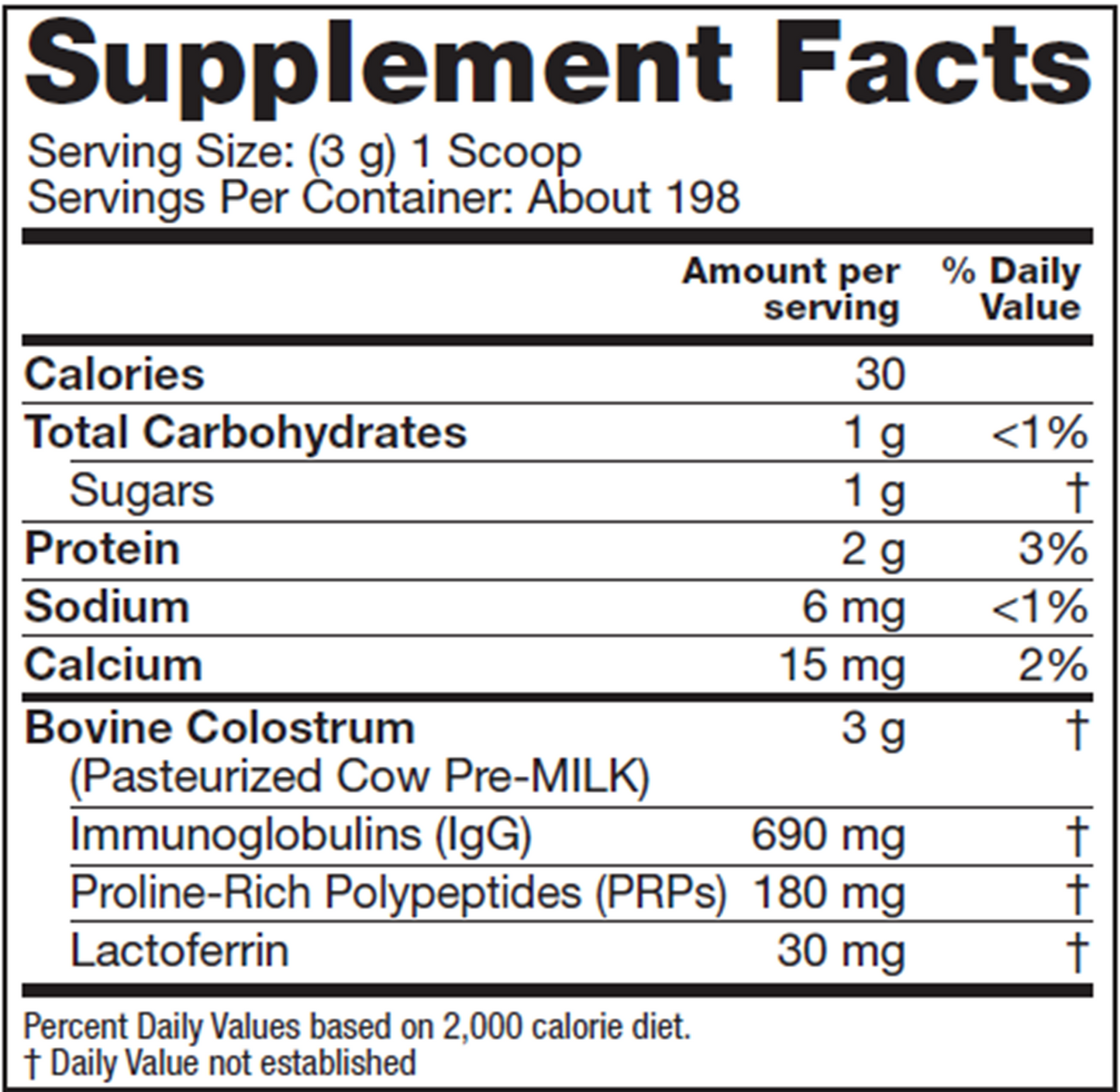 ColostrumPro w/Immulox Powder