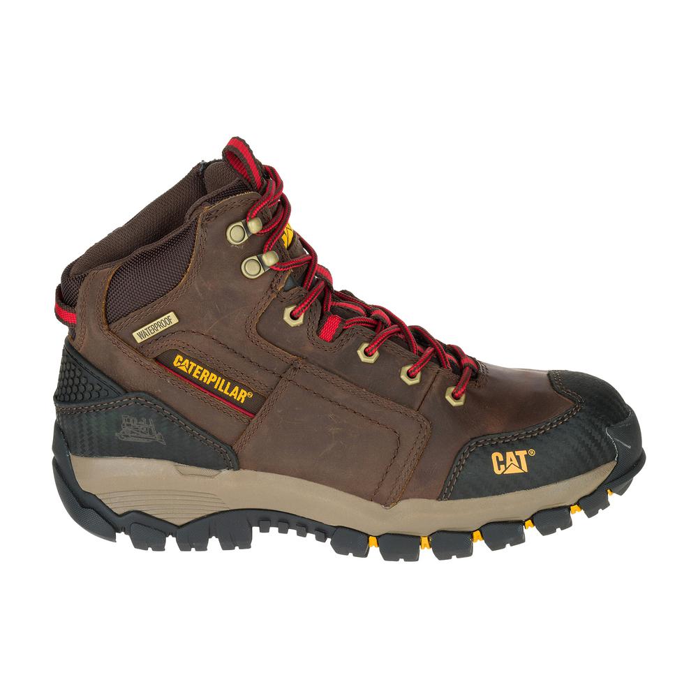 Cat P74065-11.0W Men's Navigator Waterproof Soft-Toe Work Boot, Clay, 11 Wide