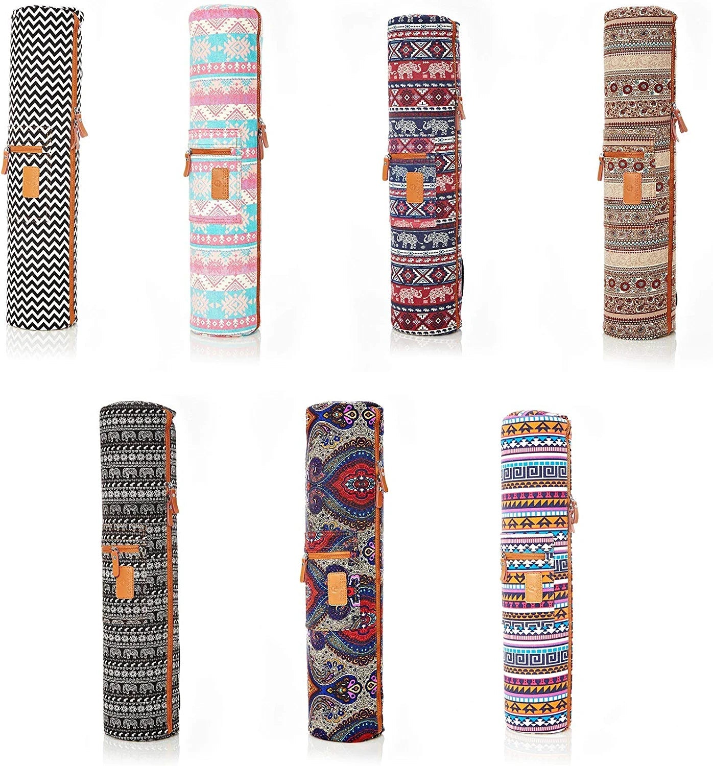 #Doyouryoga Full-Zip Exercise Yoga Mat Carry Bag with Multi-Functional Storage Pockets »Sunita«