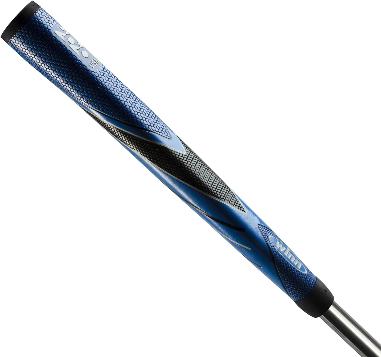 Winn Grips Excel 2020-VSN Vision Midsize Pistol Golf Putter Grip, Blue/Black