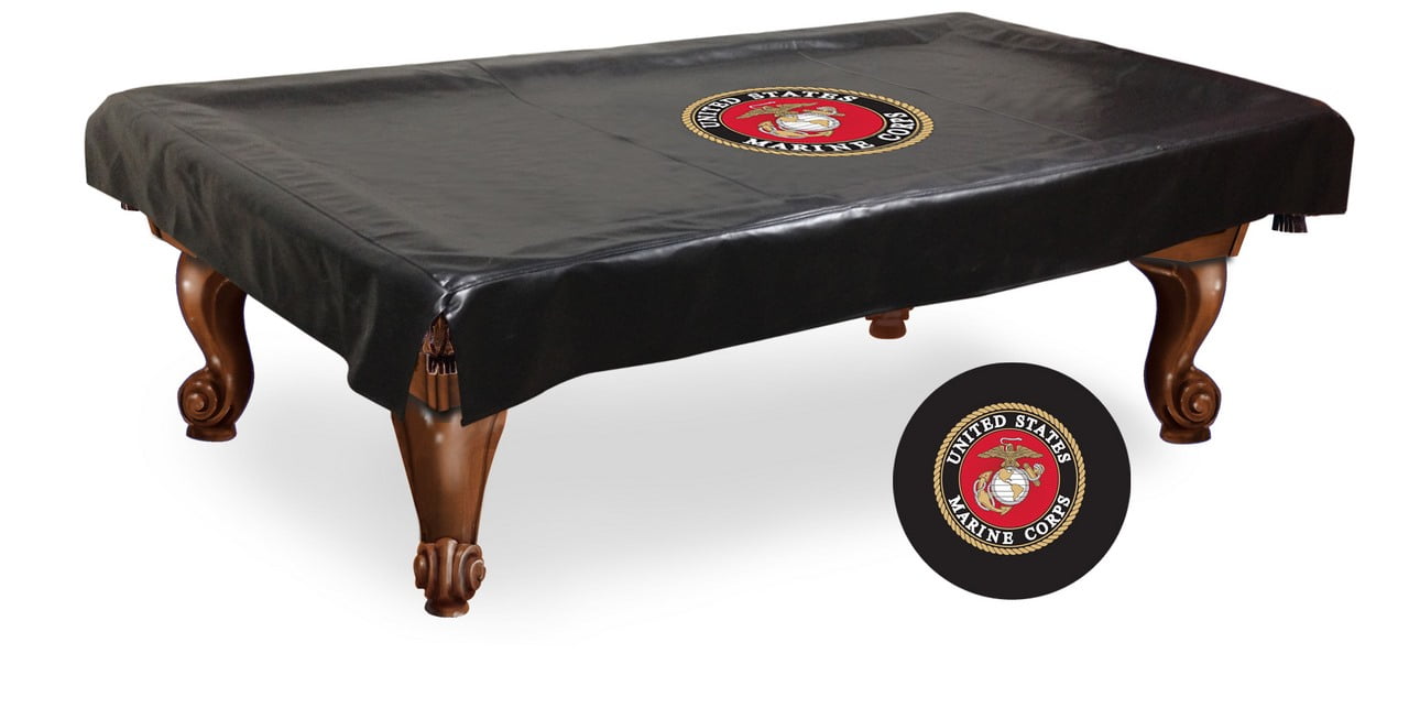8' United States Marine Corps Pool Table Cover