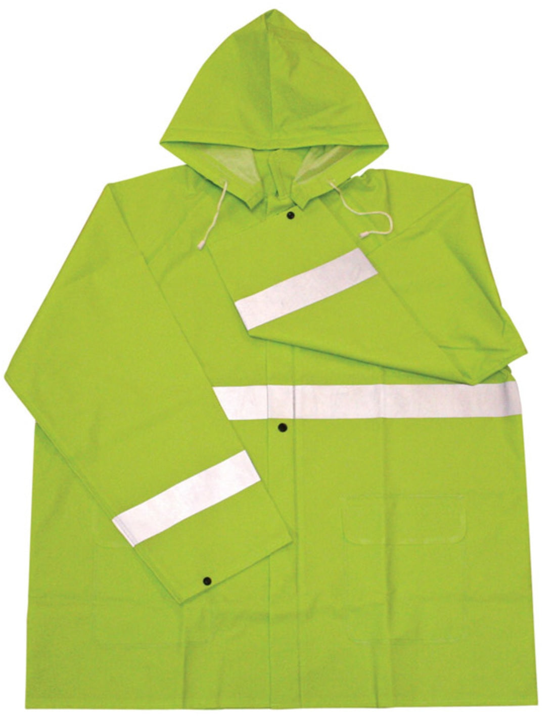 Boss 3PR0350NX High Visibility Rain Jacket, Extra Large, Green