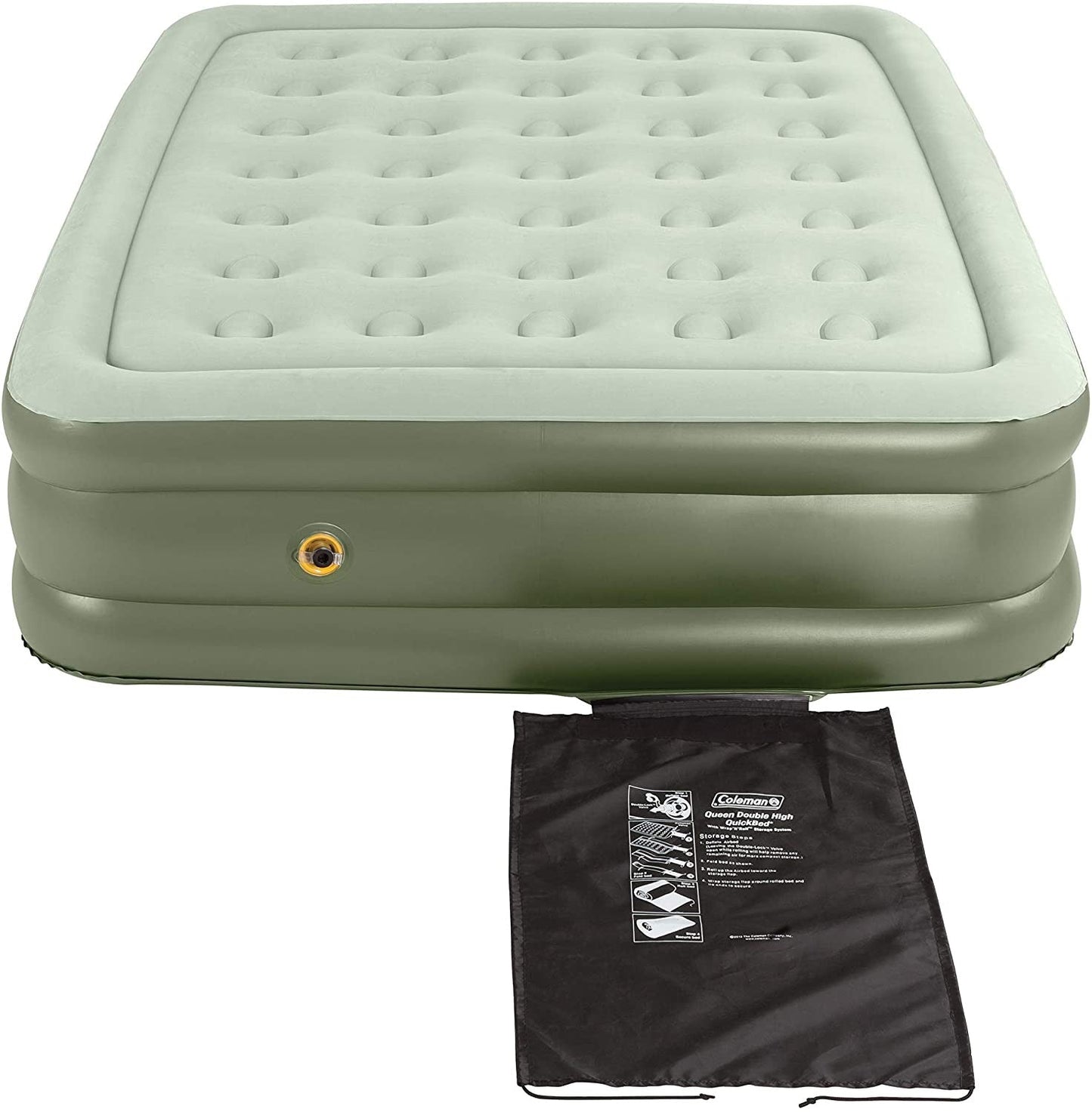 Coleman 2000018352 Queen Dura Rest Double High Airbed