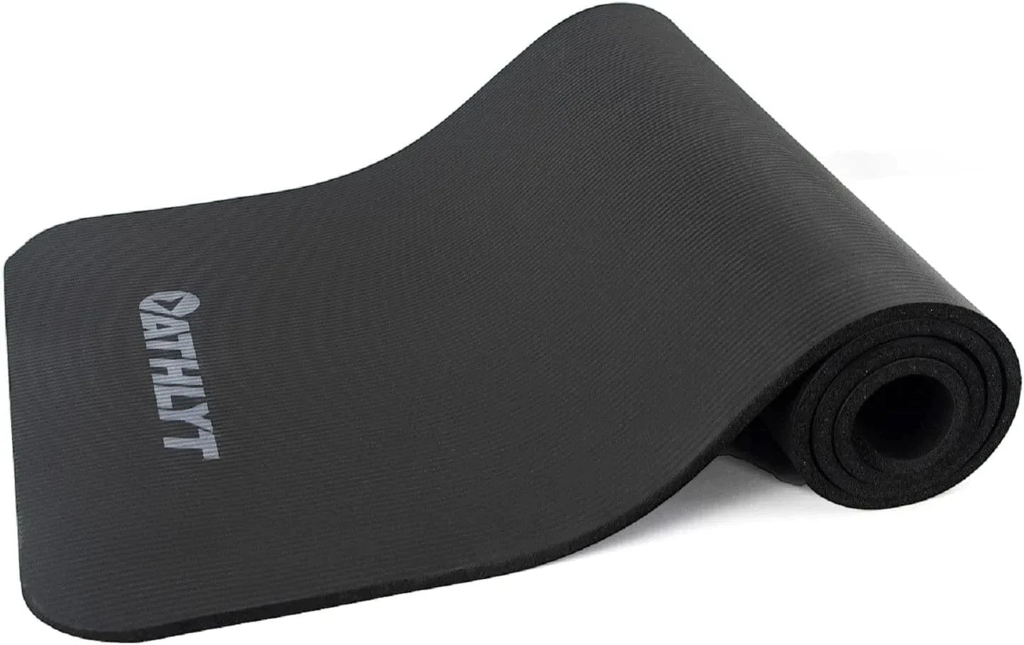 Athlyt - Fitness Mat, Black, 183 X 60 Cm