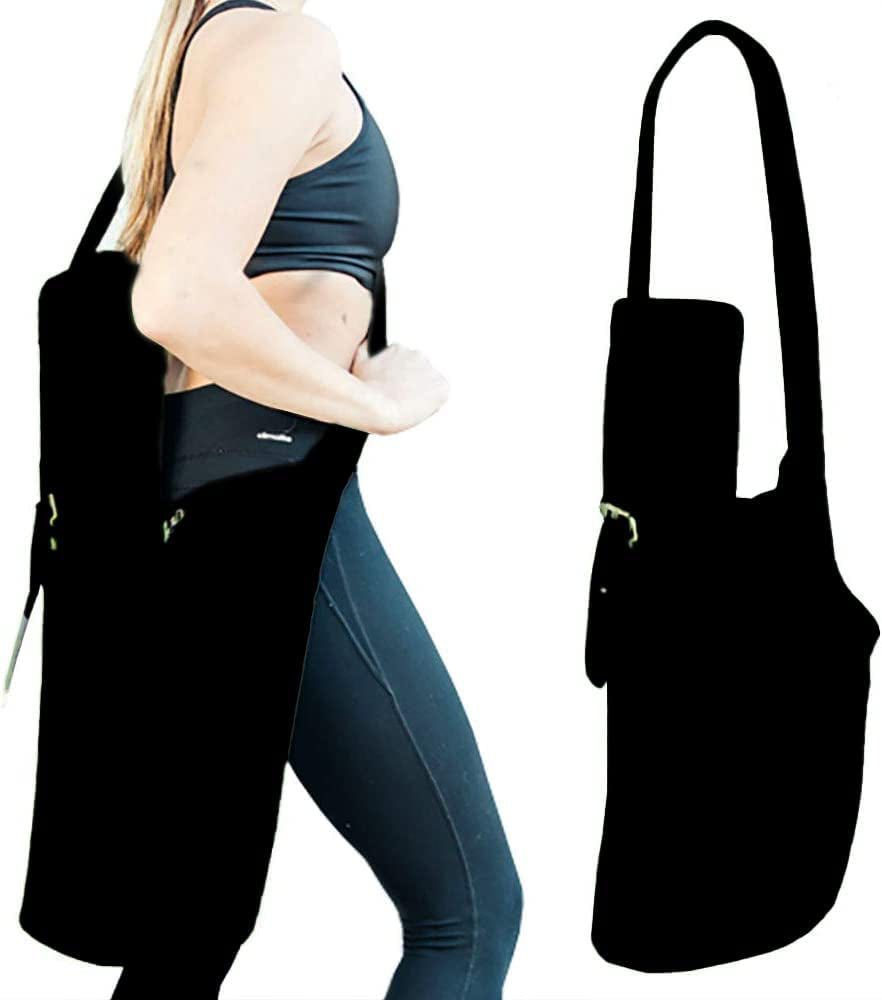 Rimsports XL Hoodie Yoga Mat Bag with Strap - Yoga Bags and Carriers Fits All Your Stuff - Unique Design Yoga Gym Bag with Yoga Mat Holder - Patented Yoga Mat Straps for Carrying