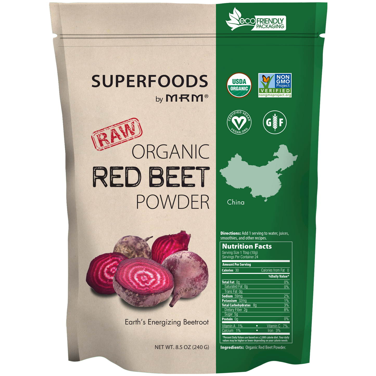 Raw Organic Red Beet Powder