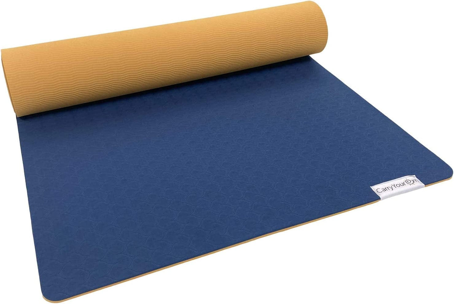 Carry Your Om - Yoga Accessories - Full-Zip Yoga Mat Bag for Whole Mat Protection (4 Sizes), Premium TPE Exercise Mat & 4Oz. Eucalyptus Yoga Mat Cleaner with Microfiber Towel - All Sold Separately