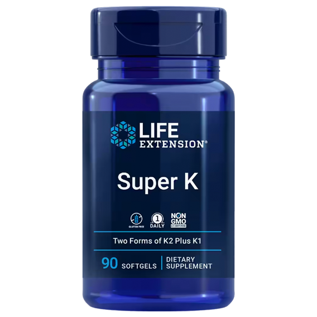 Super K - Vitamin K supplement with K1 and two forms of K2