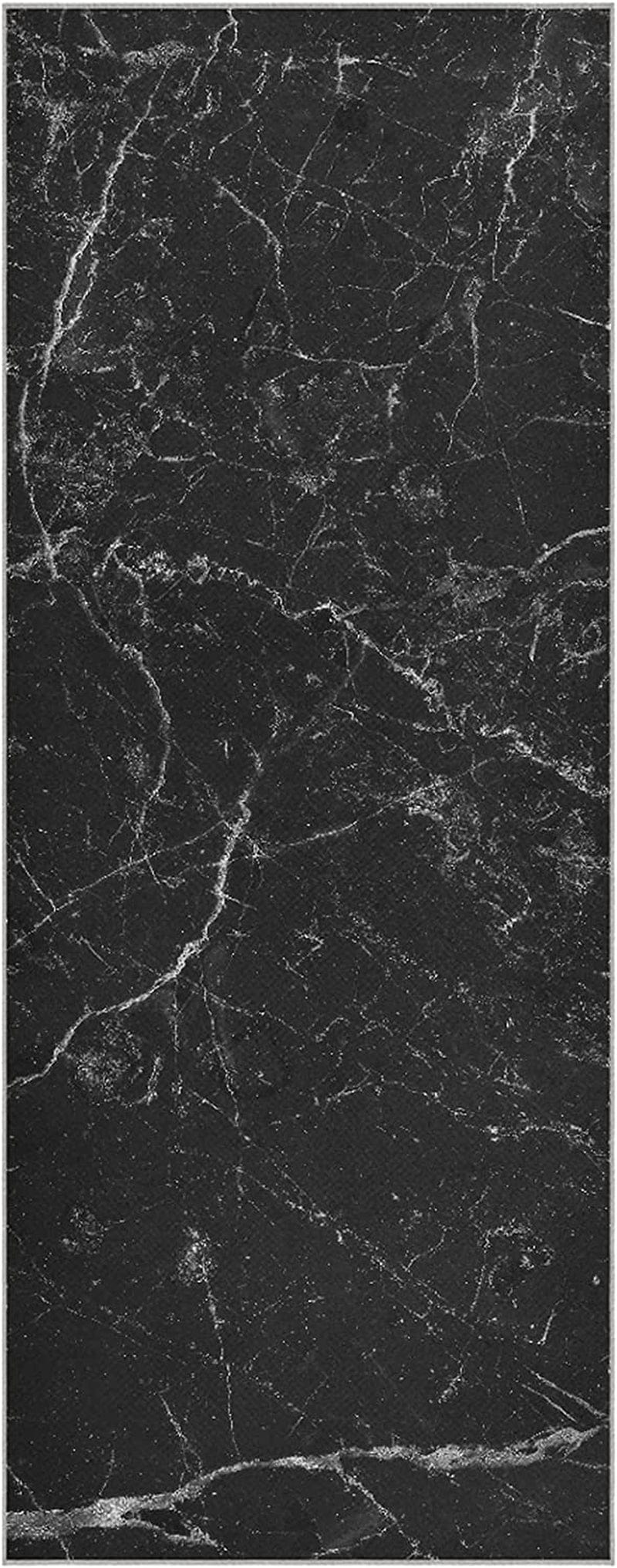 Yoga Mat Towel Black Marble Luxury Decor Texture Yoga Towel Non Slip Super Soft Non-Slip Yoga Mat Towel Suitable for Beach Fitness Park Yoga and Pilates 73X27 Inch