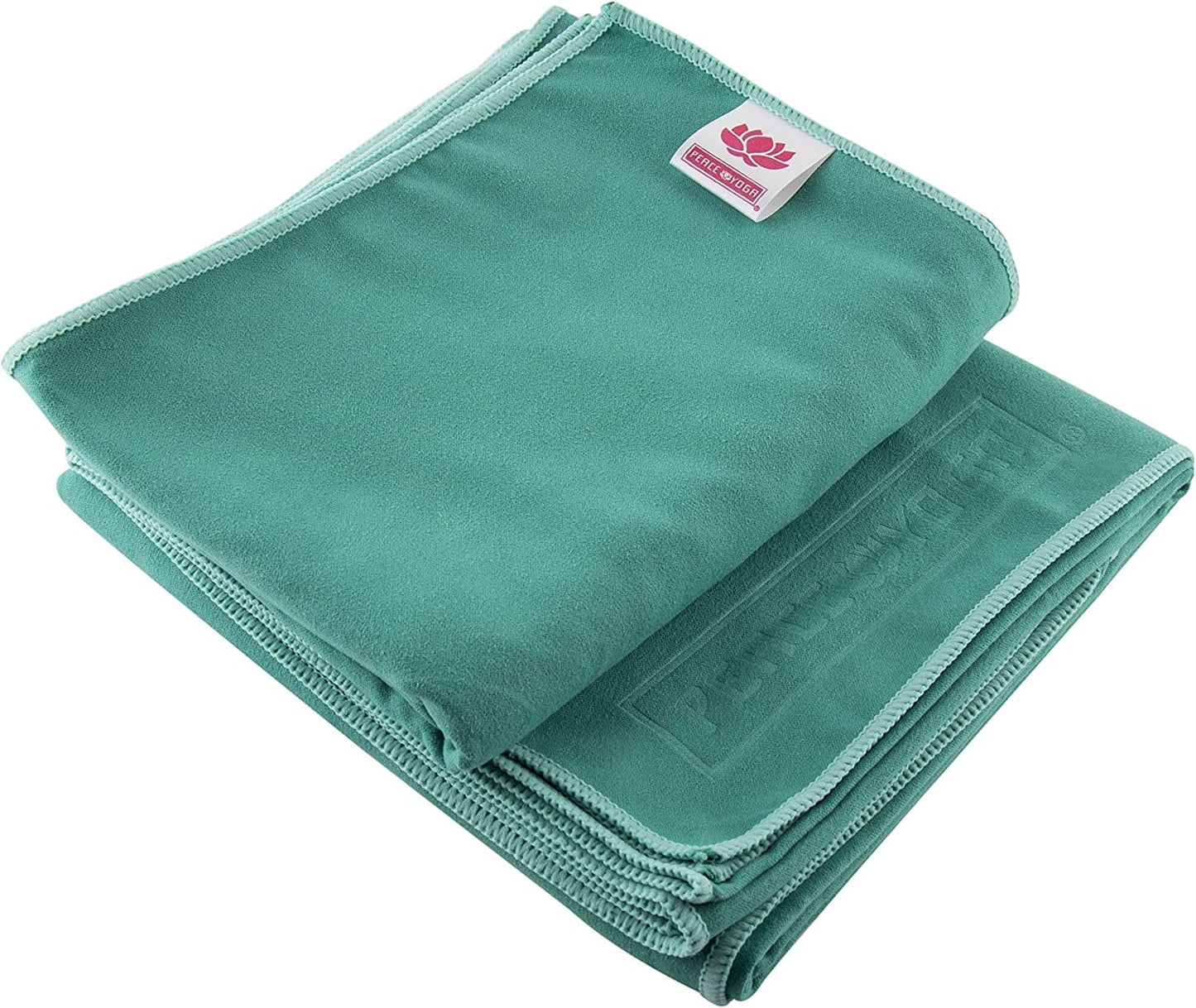 Yoga Sport Non Slip Suede Exercise Towels, 2 Pack