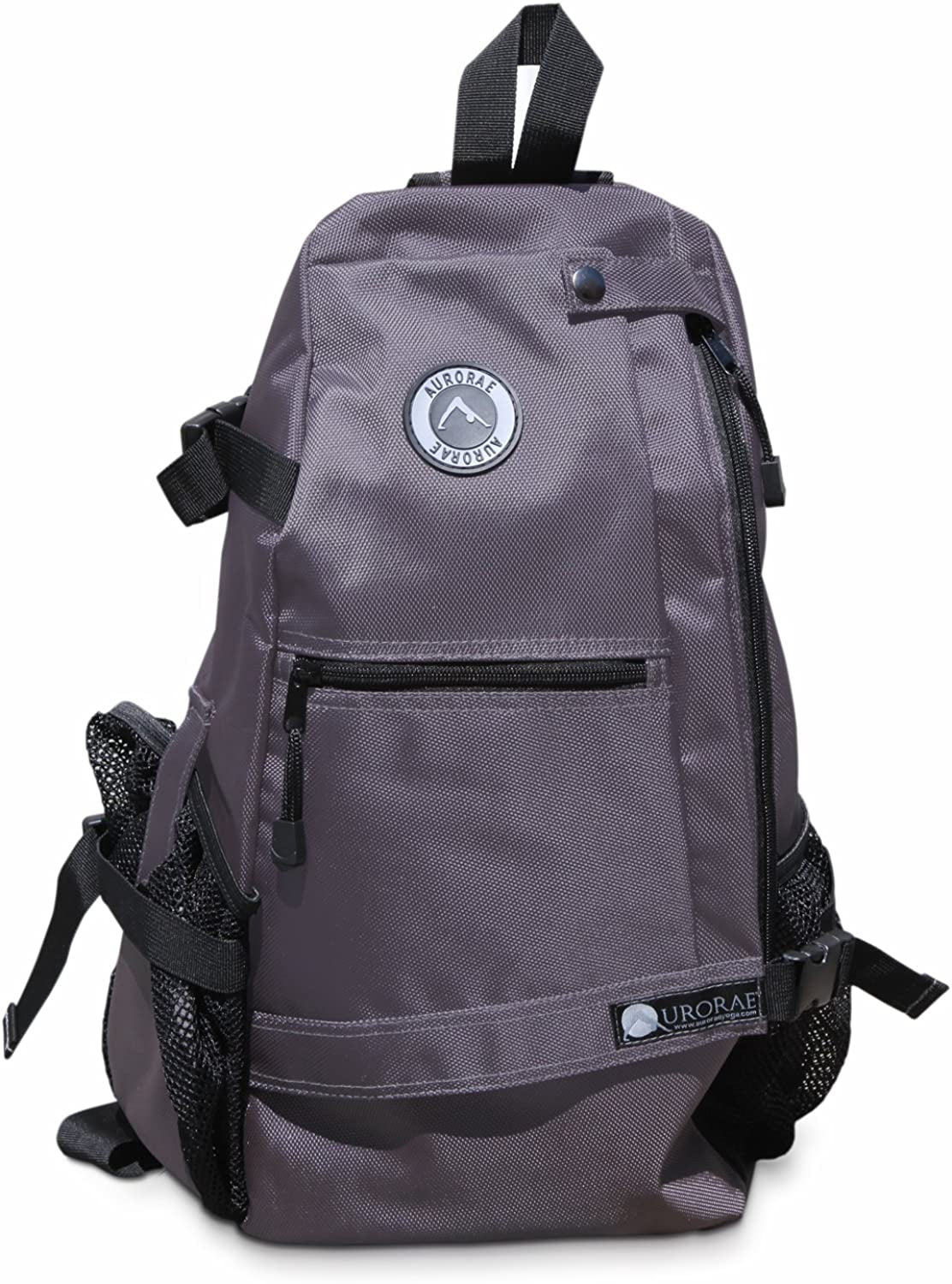 AURORAE Yoga Mat/Gym Cross-Body Travel Sling Back Pack. Mat Sold Separately.