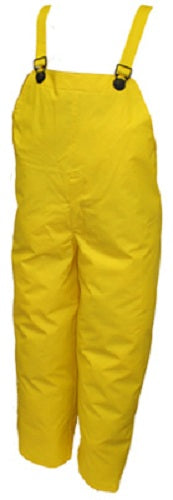 Tingley O56007-MD DuraScrim™ PVC Plain Front Overalls, Medium, Yellow