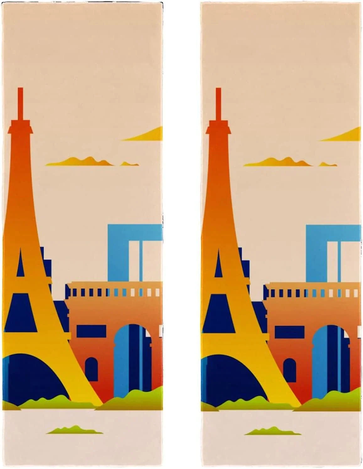 11.5" X 32" Sport Cooling Towels for Neck and Face Soft Breathable Microfiber Sweat Rags Workout Towels Stay Cold 2 Pieces White Baseball