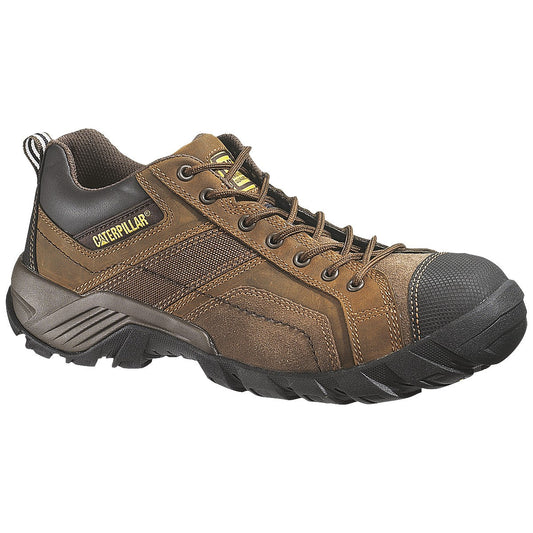 Cat® P89957-8-5M Caterpillar® Argon Composite Toe Work Shoe, Dark Brown, 8.5 M