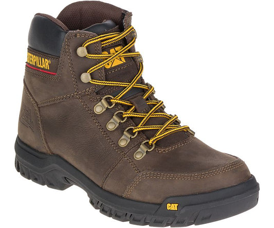 Cat P90803-8.5W Men's Outline Slip Resistant Steel Toe Work Boot, Wide, Size 8.5