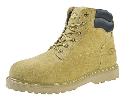 Diamondback 1-10.5 Suede Leather Workboot 6", 10.5