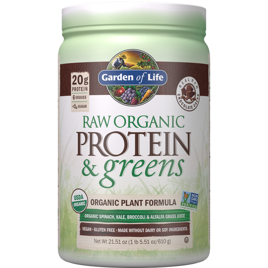 RAW Protein and Greens Chocolate