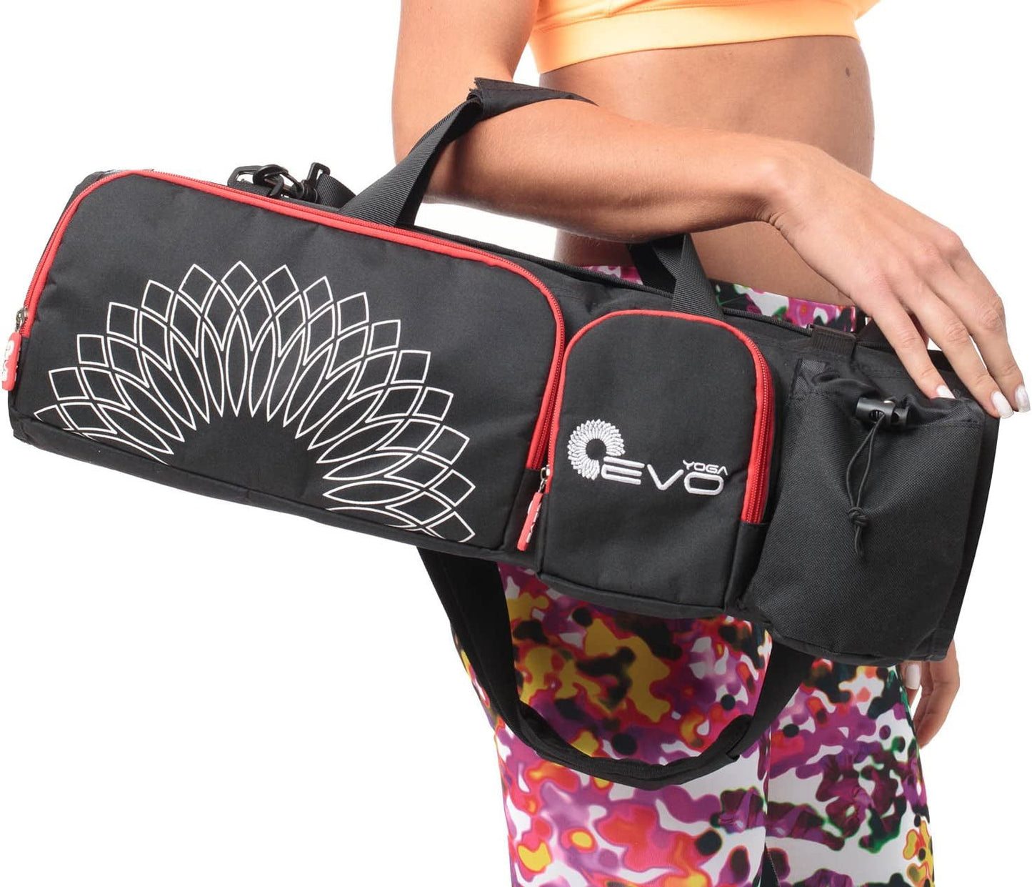 Yoga Mat Bag (Blackred)