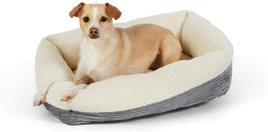 Self Warming Pet Bed for Cat or Dog, Rectangle, 24 X 20 X 7 Inches