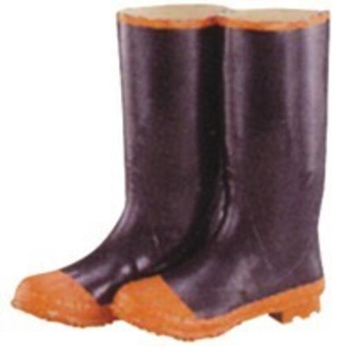 Diamondback RB002-10-C Rubber Knee Boot 10, Black & Red