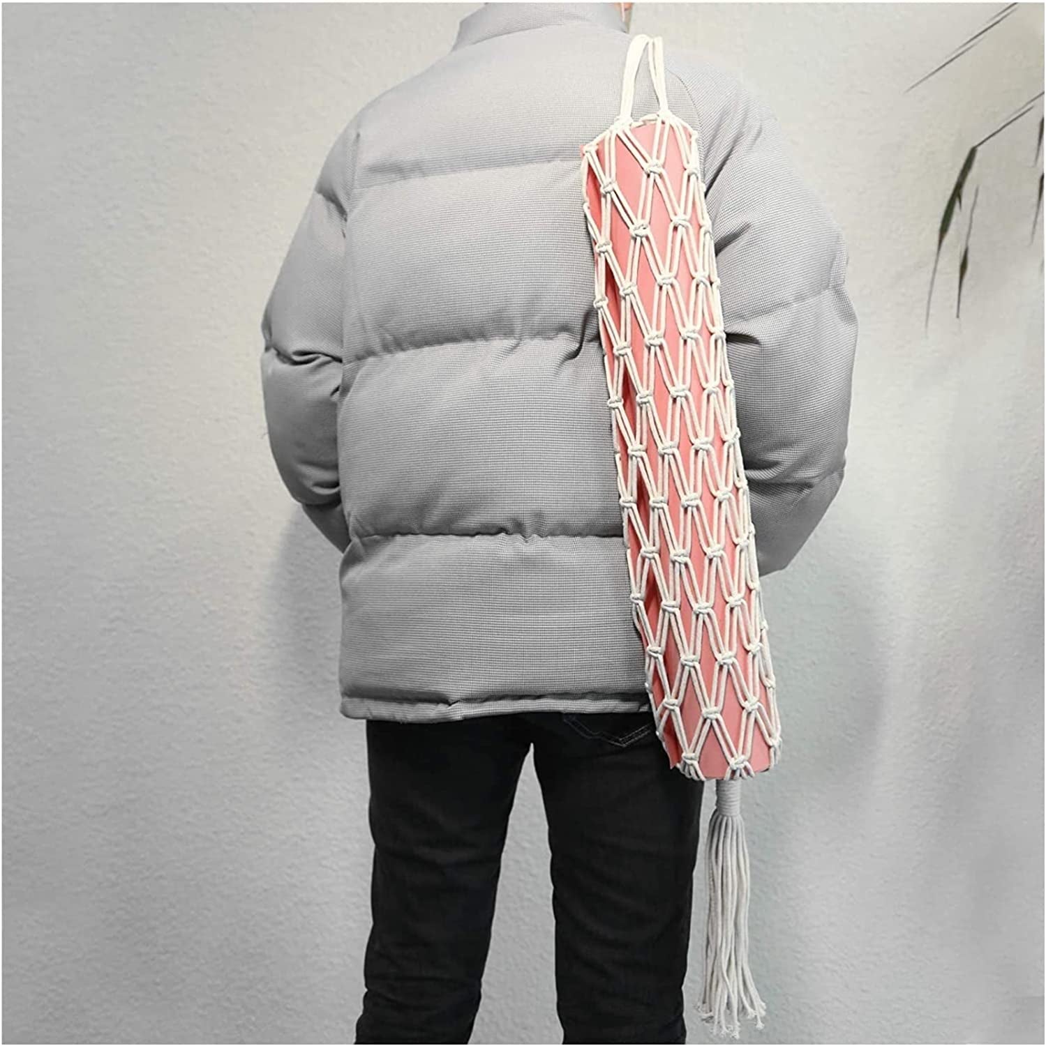 SARKCH Yoga Mats Fitness Cushion Bag Fashion Yoga Cushion Bag Yoga Bag Large Size Pocket Fits Most Sizes Cushion Yoga Cushion Bag Foam Rollers