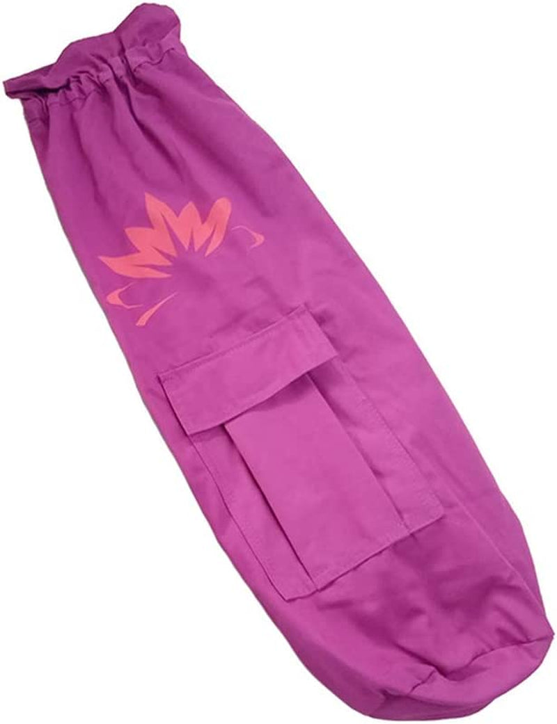 Xinhongjing Girls Yoga Mat Bag, Exercise Yoga Mat Strap Carry Bag Carrier Backpack for Women