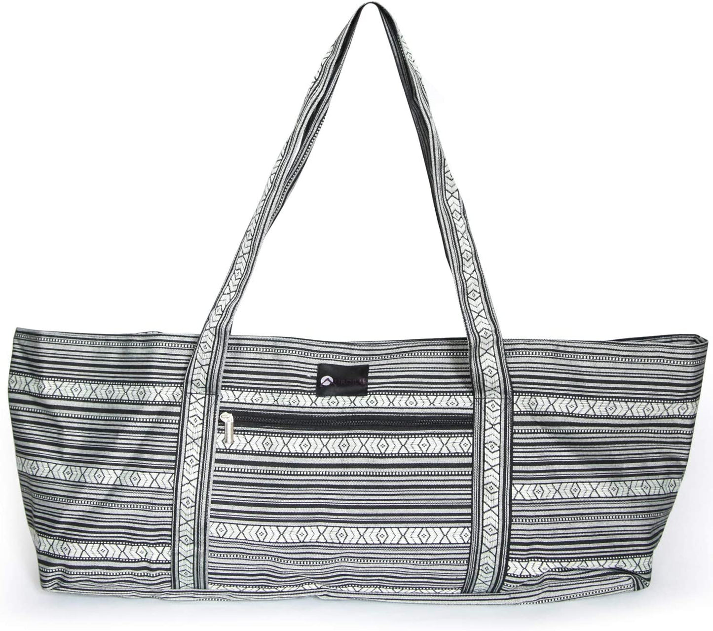 AURORAE Yoga Mat Tote Bag, Extra Wide to Fit Most Yoga Mats and Accessories, In