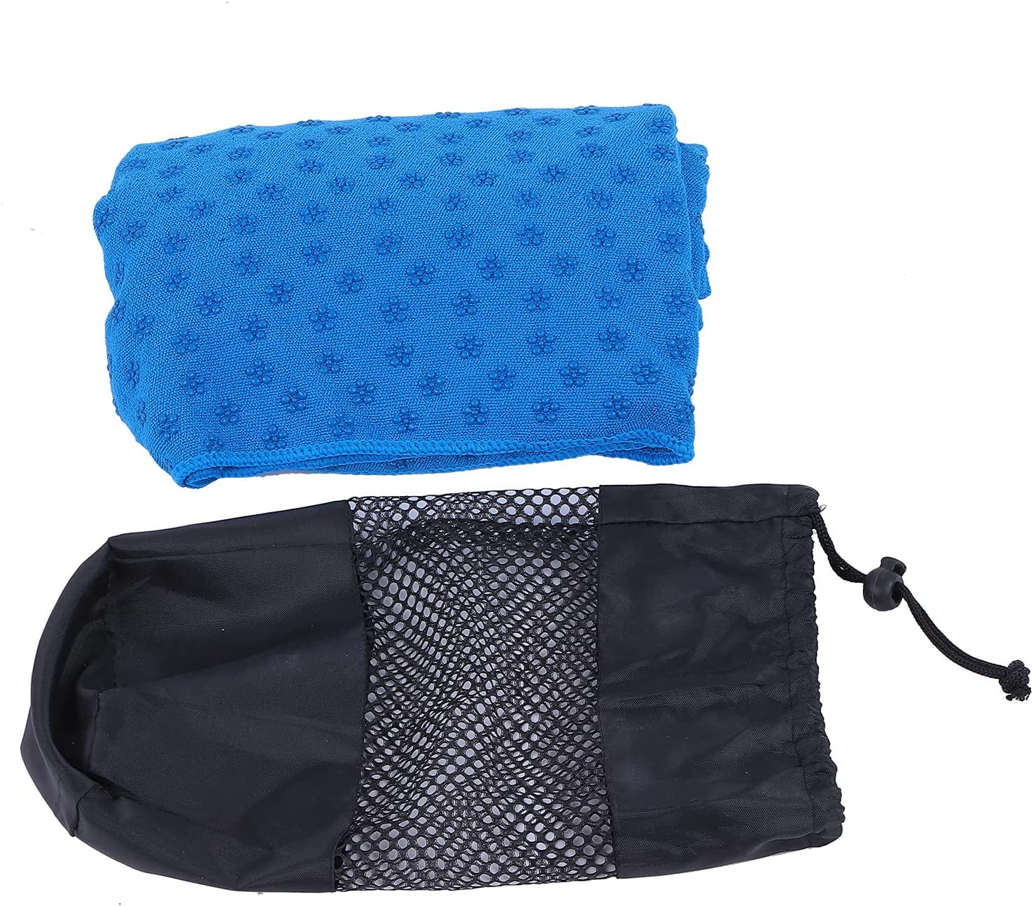 Squaircle Nonslip Yoga Mat Towel Yoga Sweat Absorbent Exercise Gym Mat Towel Super Absorbent Soft Skin