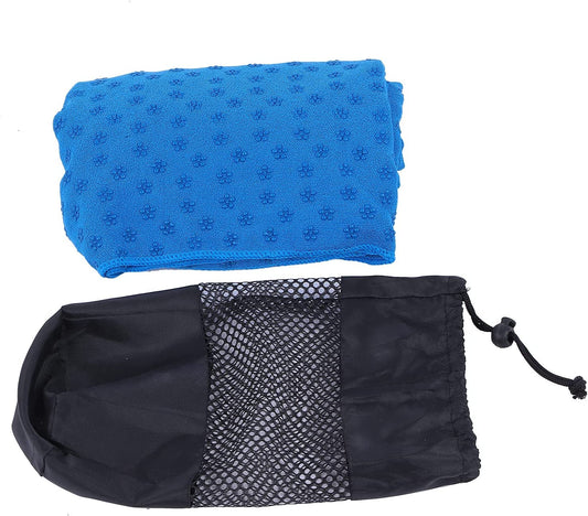 Squaircle Nonslip Yoga Mat Towel Yoga Sweat Absorbent Exercise Gym Mat Towel Super Absorbent Soft Skin