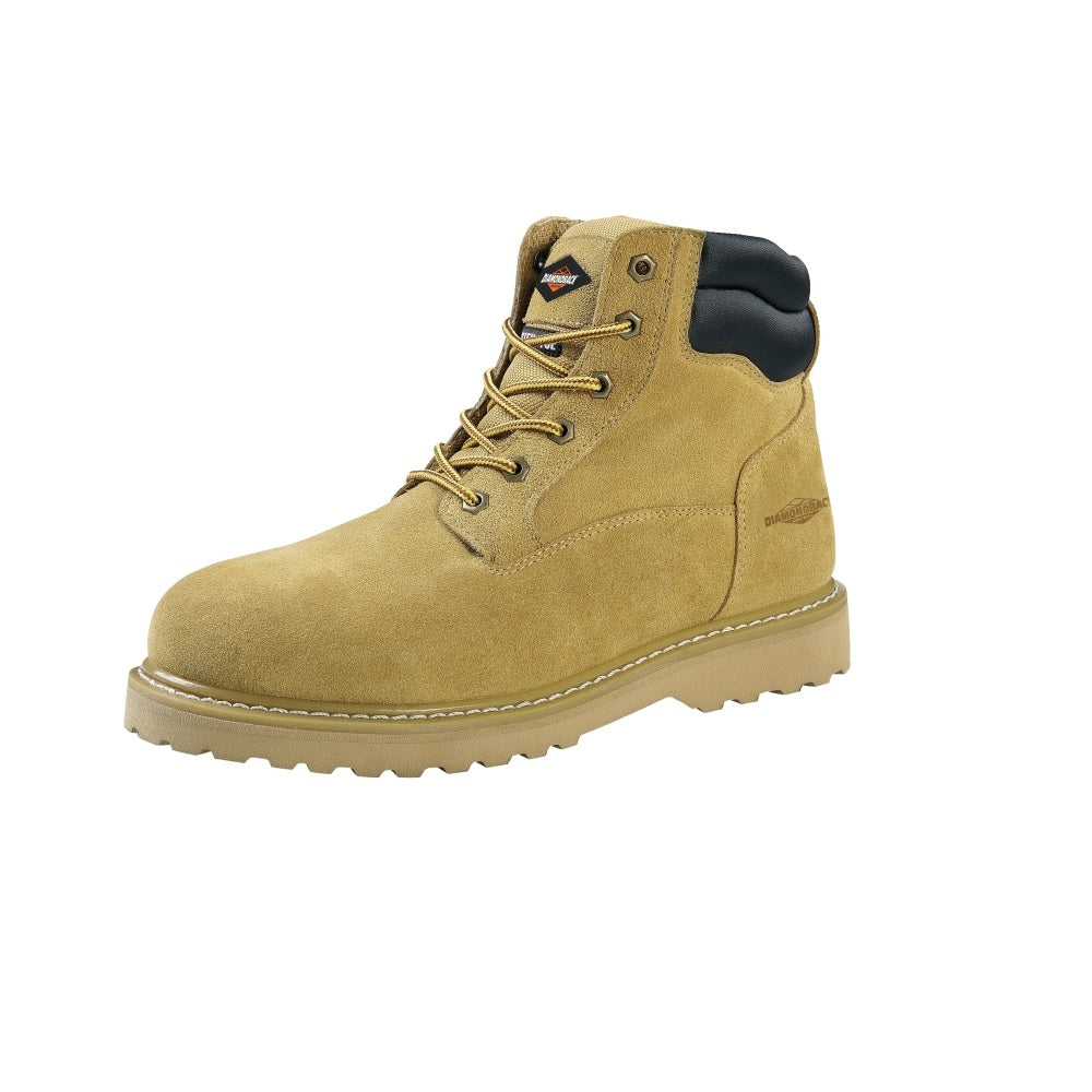 Diamondback 1-8.5 Work Boots, 8.5, Beige