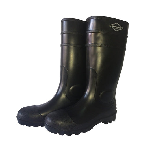 Diamondback L-G06B10 Knee Boots, 10, Black