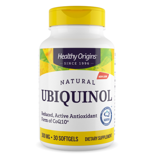 Ubiquinol 300mg (Active Form of CoQ10) 30 Softgels