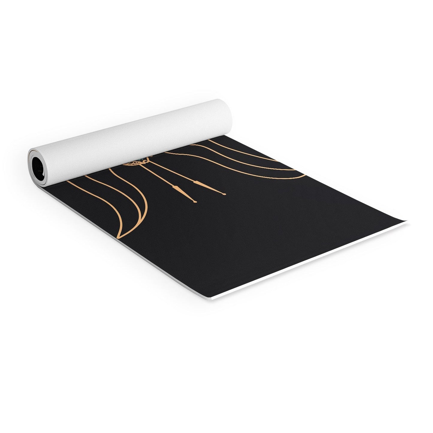 Desert Angel in Peach Grey Yoga Mat (DS) DD