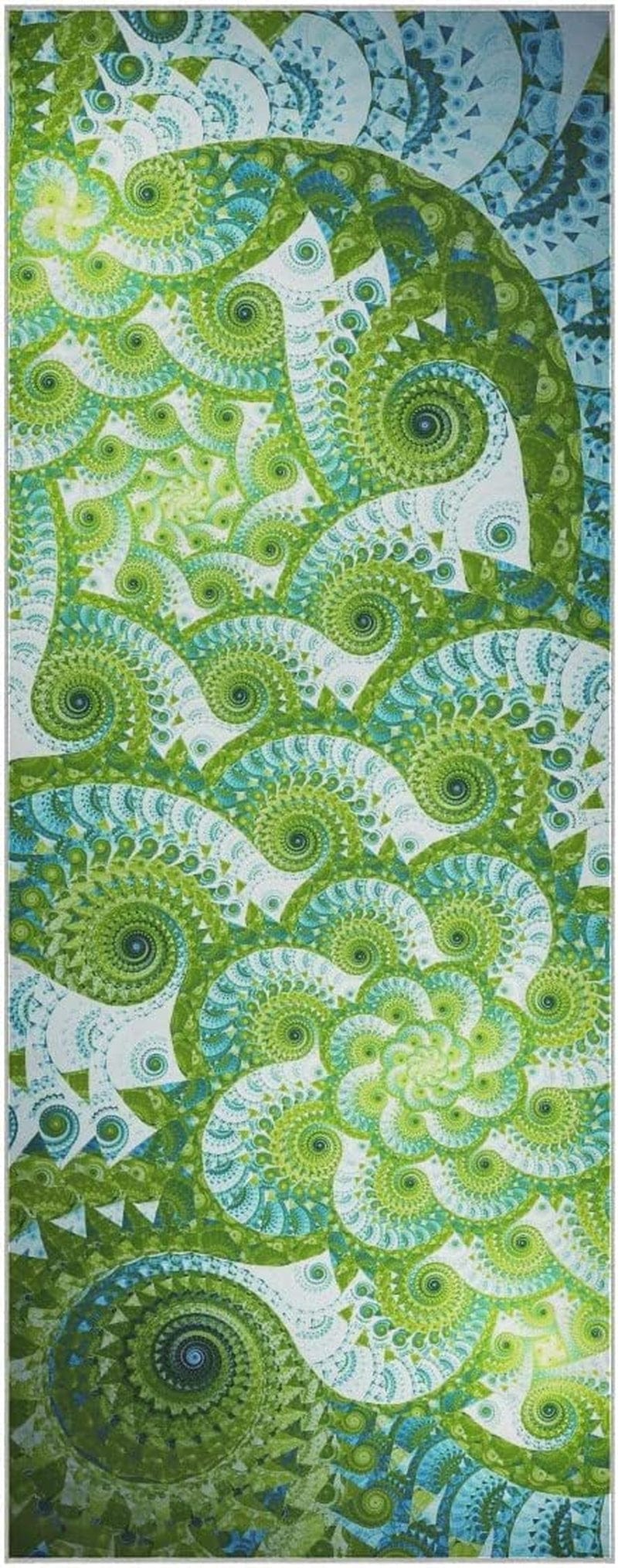 Ancient-Art Non-Slip Hot Yoga Towel, 73"X27" Hot Yoga Towel Mat Non-Slip Sweat Absorbing, Super Soft, Great for Hot Yoga, Pilates