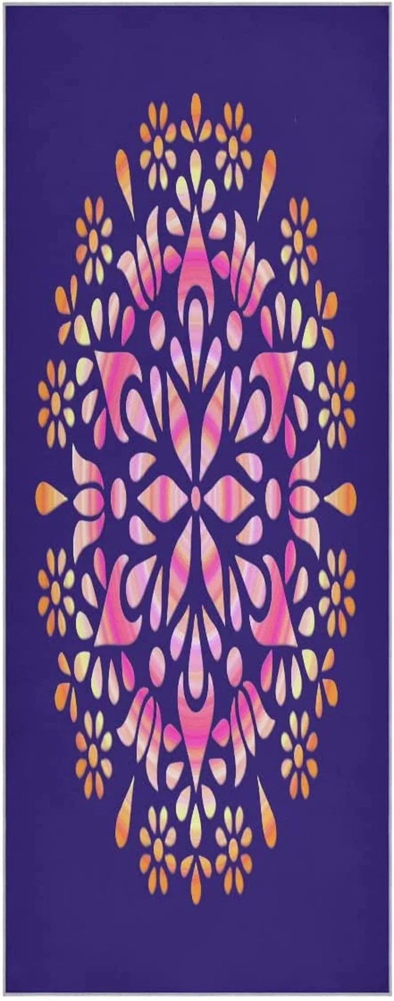 Ancient-Art Non-Slip Hot Yoga Towel, 73"X27" Hot Yoga Towel Mat Non-Slip Sweat Absorbing, Super Soft, Great for Hot Yoga, Pilates