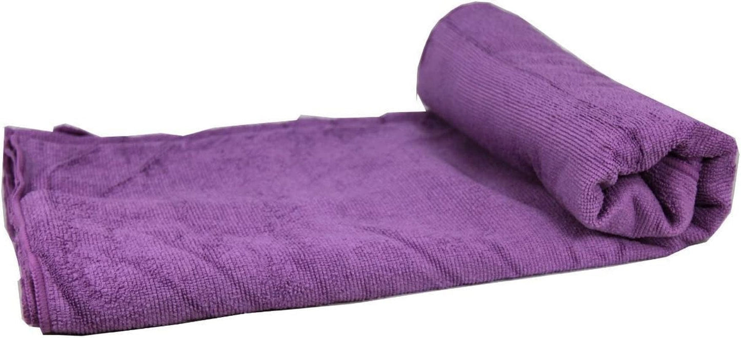 Angelbeauty Microfiber Extra Thickness Yoga Hand Size Towel Avaliable in Three Sizes & Multi Colors