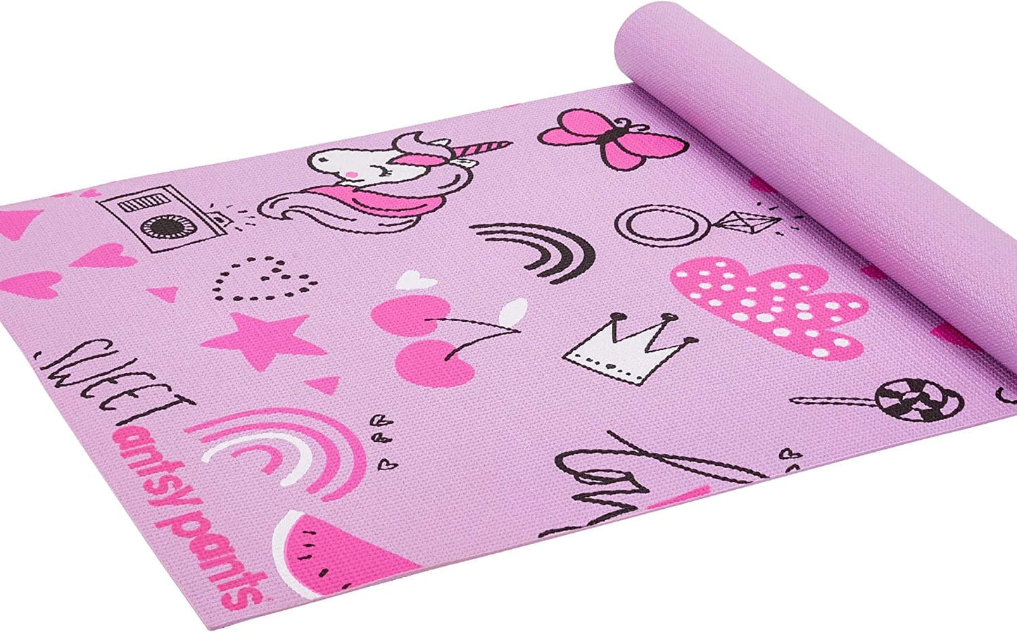 Antsy Pants Yoga Mat - Yoga Mat for Kids - My First Yoga Mat- Exercise Mat for Toddlers - Kids Ages 3 Years and Up
