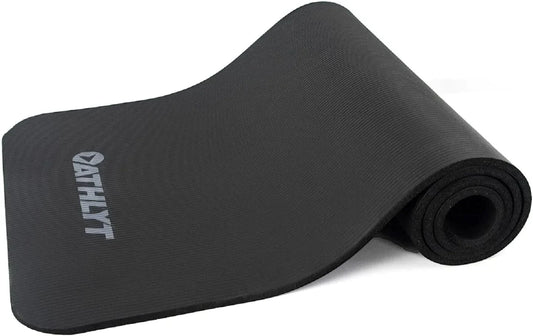 Athlyt - Fitness Mat, Black, 183 X 60 Cm