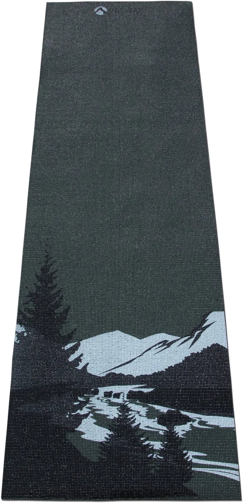 AURORAE Classic/Printed Extra Thick and Long Yoga Mat. Slip Free Rosin Included