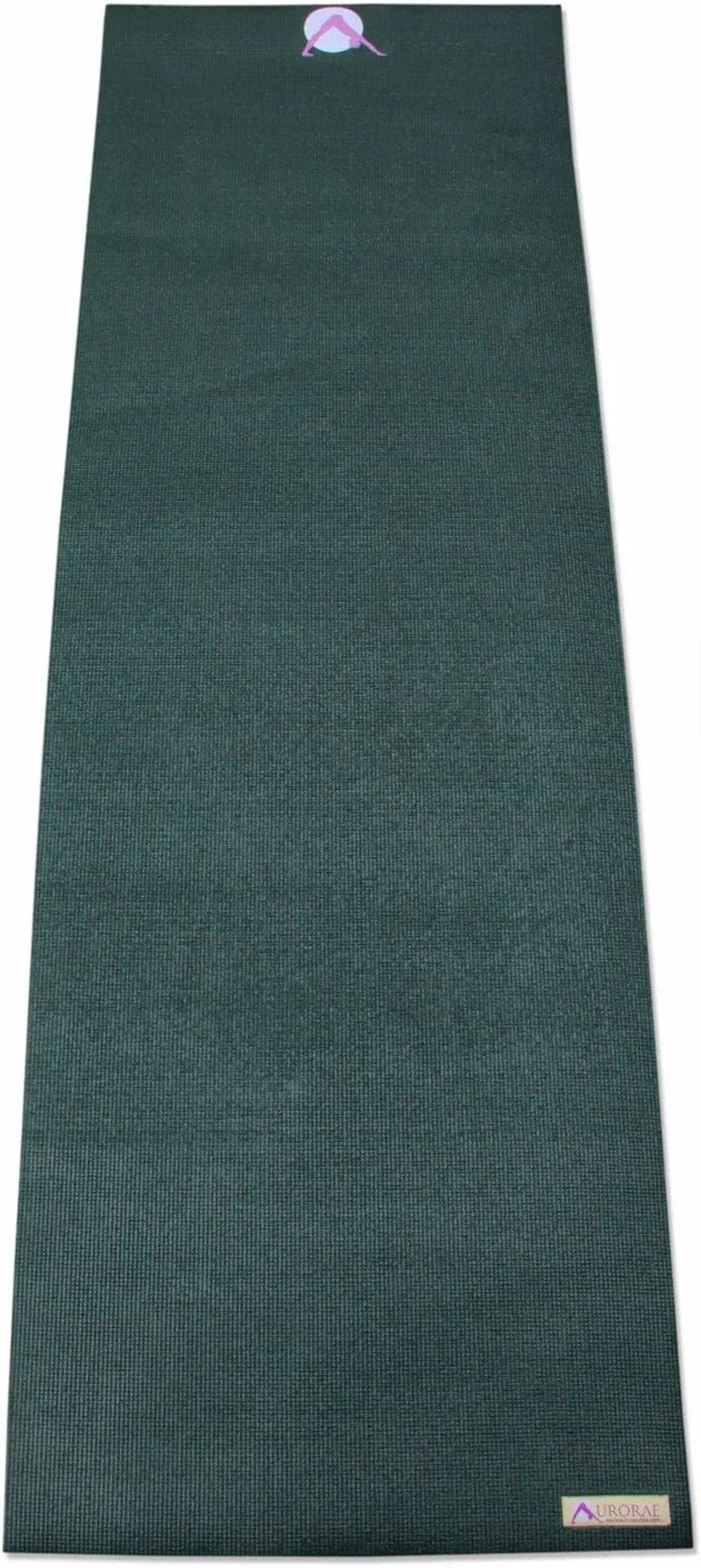 AURORAE Classic/Printed Extra Thick and Long Yoga Mat. Slip Free Rosin Included