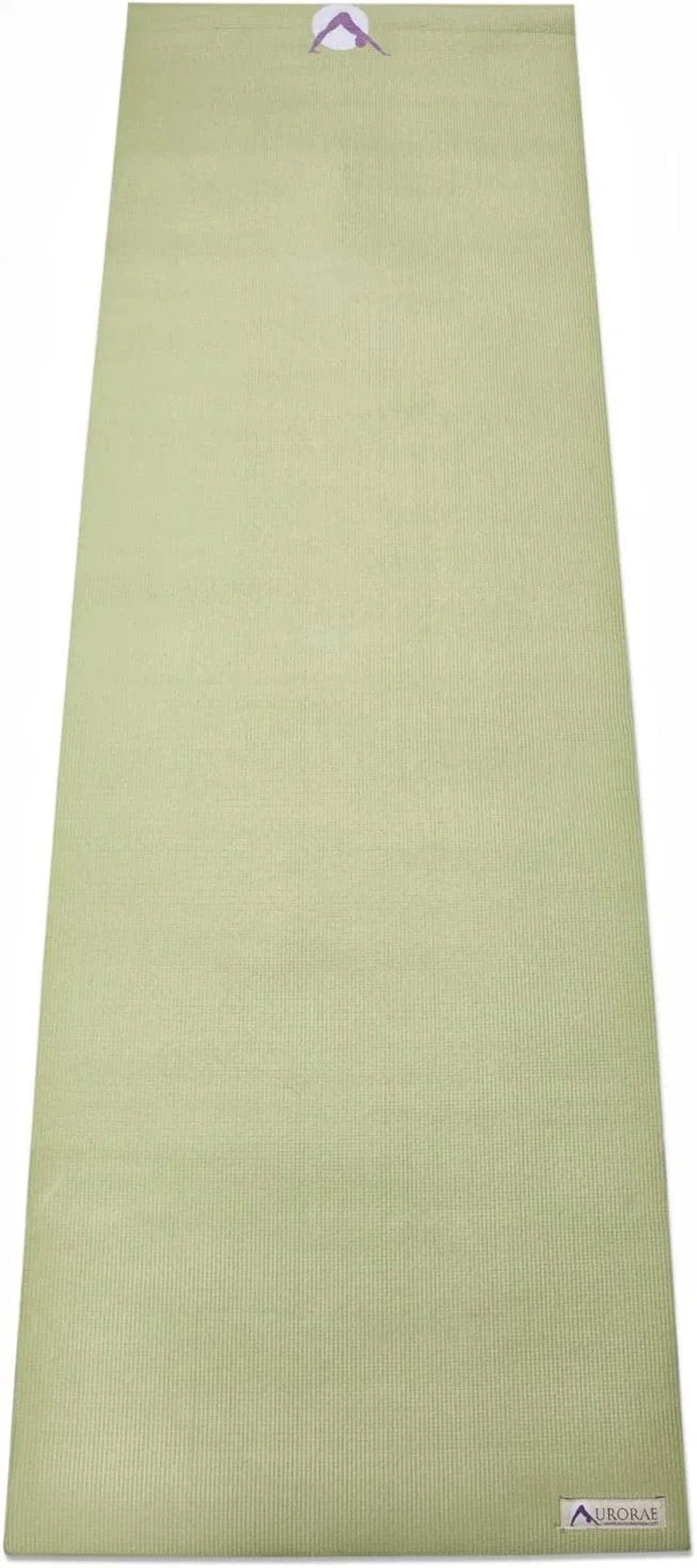 AURORAE Classic/Printed Extra Thick and Long Yoga Mat. Slip Free Rosin Included