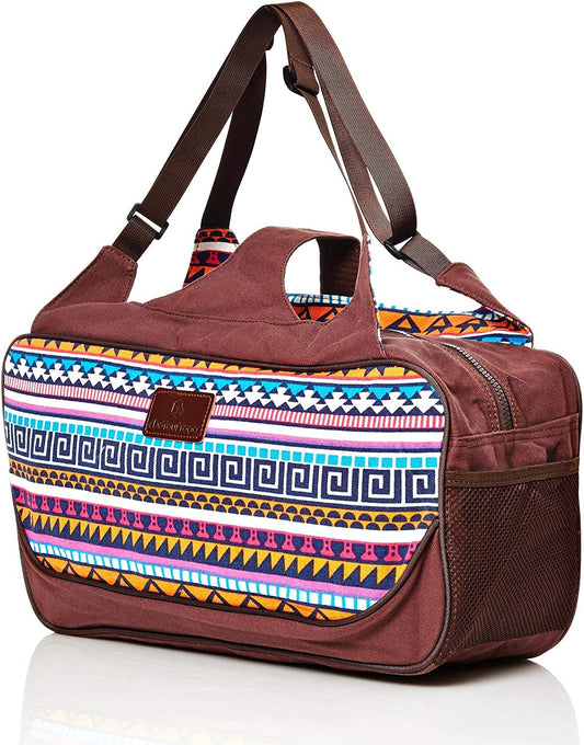 #Doyouryoga Full-Zip Extra Large Yoga Mat Tote Bag with Multi-Functional Storage Pockets for Sports Gym Pilates »Vimalaa«