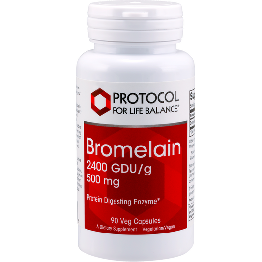 Bromelain 2400 GDU/g 500 mg 90 vcaps