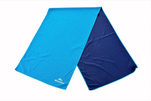 Cooling Towel: Evaporative Microfiber Cooling Towel for Sports & All Outdoor Activities – Instant Chill Towel for Yoga, Golf, Gym, Pilates, Camping, Hiking, Cycling, Travel & Menopause