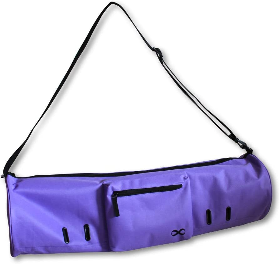 Yogaaddict Large Yoga Mat Bag and Carriers Compact with Pockets, 28"X8" & 29"X11" Long, Fit Most Mat Size, Extra Wide, Adjustable Strap, Easy Access