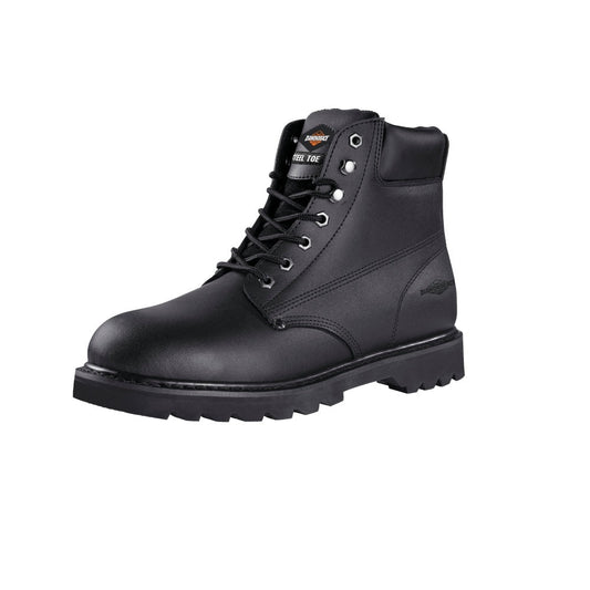Diamondback 655SS-9.5 Work Boots, 9.5, Black