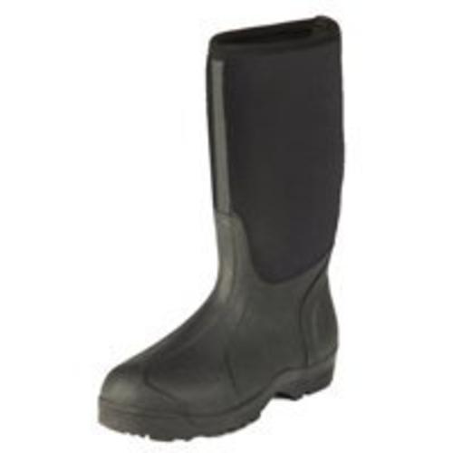 Ranger 67502-13 Outdoor Comfort Series Rubber/Neoprene Boots, Black, Size 13