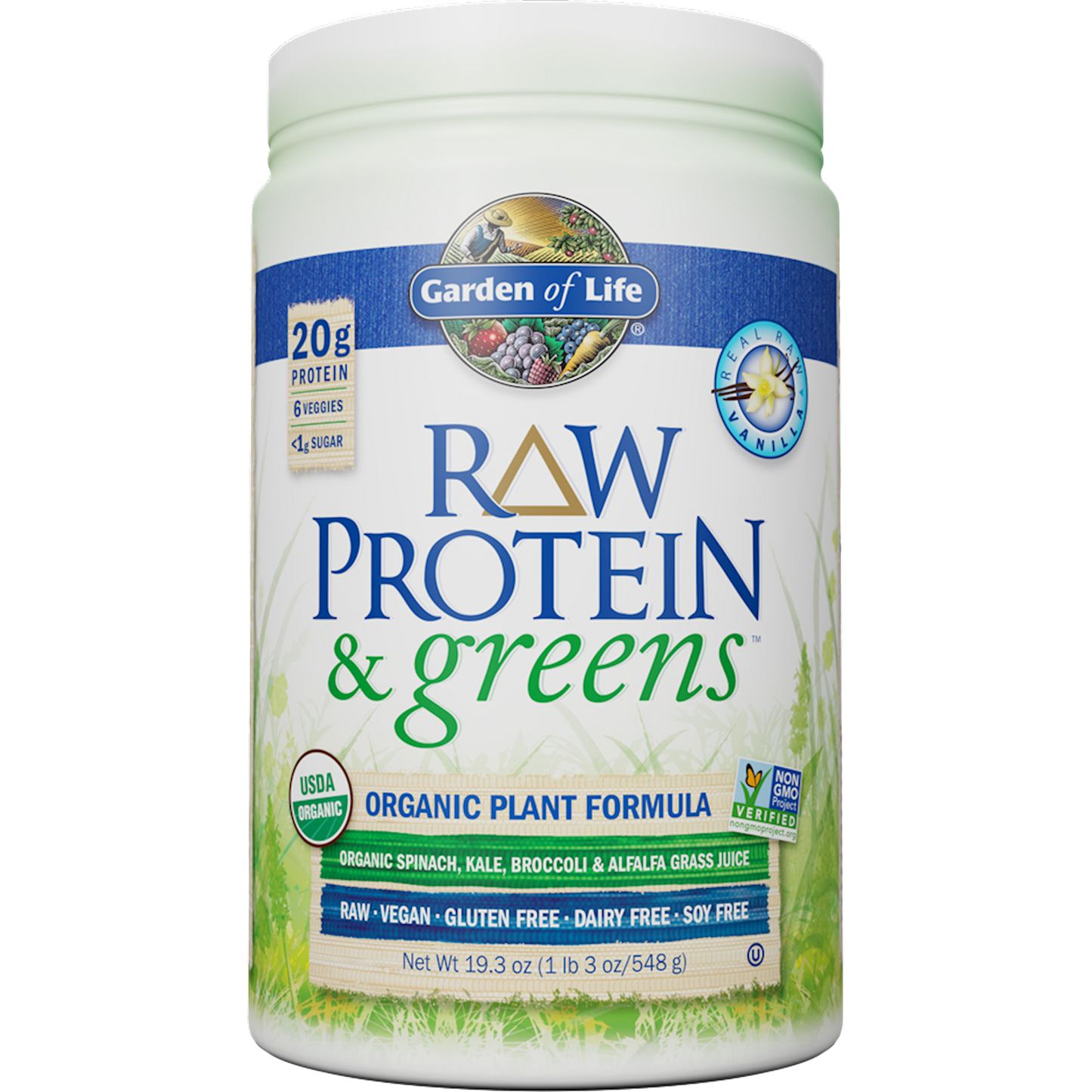 RAW Protein and Greens Vanilla