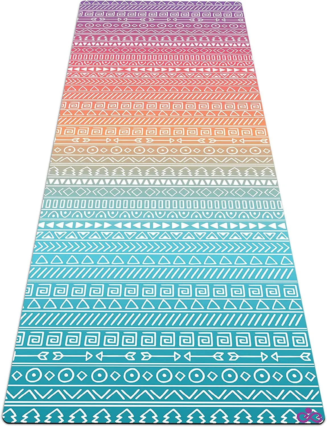 Reetual, the Yoga Mat That Adores Sweat | Premium Hot Yoga Mat Non Slip Towel Combo - with Carrying Strap | Eco Friendly | Designed for Bikram, Hot Yoga, Ashtanga, Vinyasa, Power