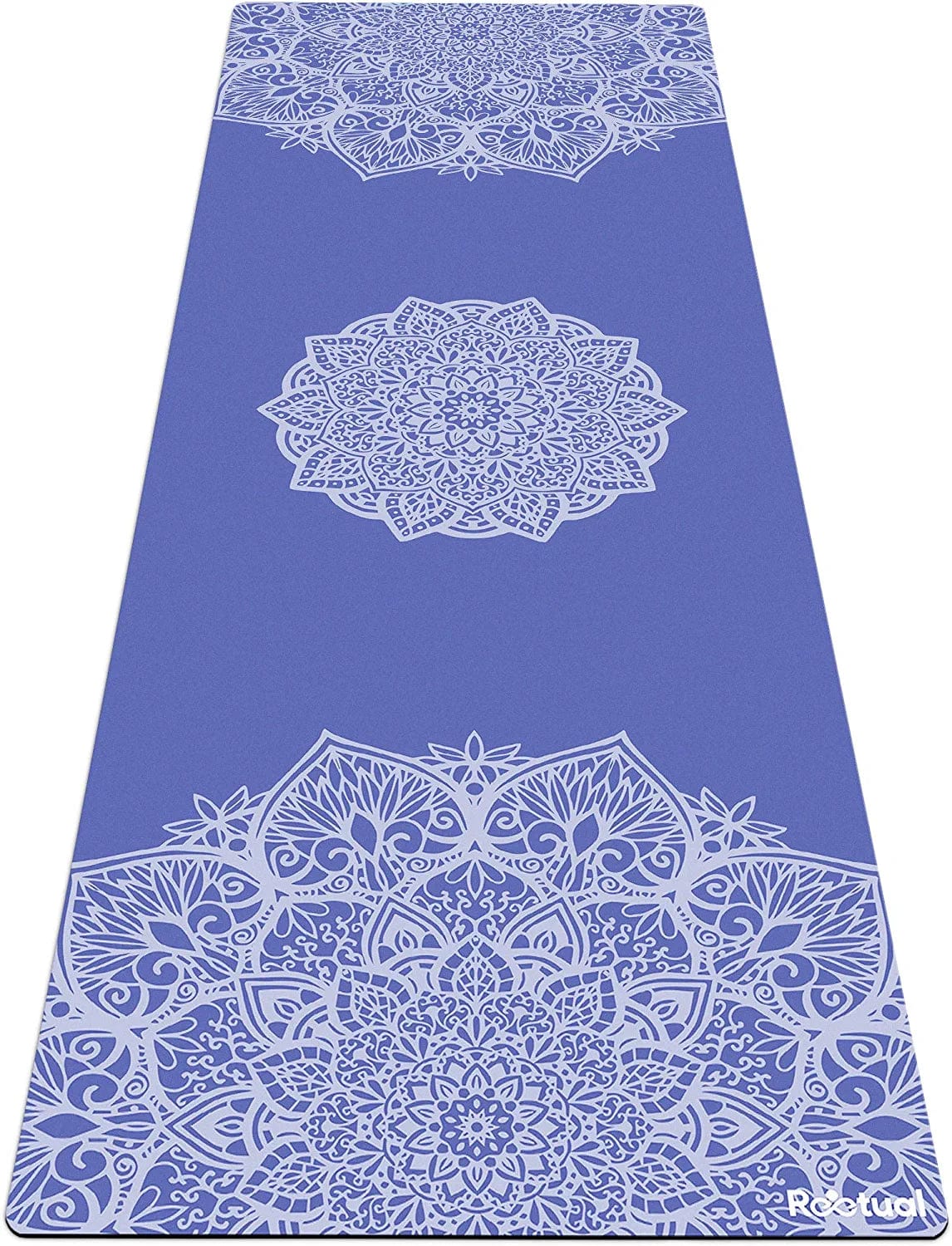 Reetual, the Yoga Mat That Adores Sweat | Premium Hot Yoga Mat Non Slip Towel Combo - with Carrying Strap | Eco Friendly | Designed for Bikram, Hot Yoga, Ashtanga, Vinyasa, Power